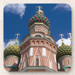 Dessous-de-verre Russie, Moscou, Carré rouge. St Basil's 2