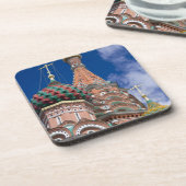 Dessous-de-verre Russie, Moscou, place Rouge. St. Basile 5 (Côté gauche)