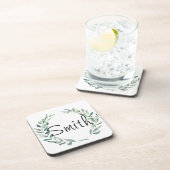 Dessous-de-verre Rustique Agritourisme aquarelle Magnolia conceptio (Côté Droit)