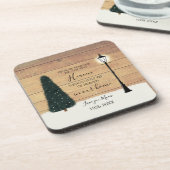 Dessous-de-verre Rustique En Mémoire Amoureuse Photo En Céramique O (Côté gauche)