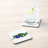 Dessous-de-verre Rythme du crocodile (Côté Droit)