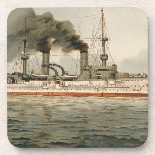 Dessous-de-verre S.M. Kreuzer "Furst Bismarck" de Grosse (H.M. (Devant)