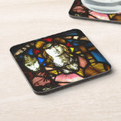 Dessous-de-verre Saint Georges la couche de dragon dans le verre te (Côté gauche)