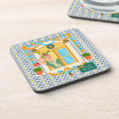 Dessous-de-verre Saint John Portugais Festa Voisin (Côté gauche)