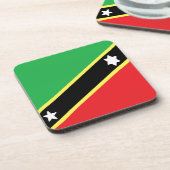 Dessous-de-verre Saint-Kitts-et-Nevis (Côté gauche)