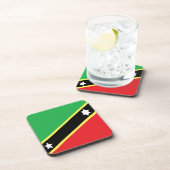 Dessous-de-verre Saint-Kitts-et-Nevis (Côté Droit)