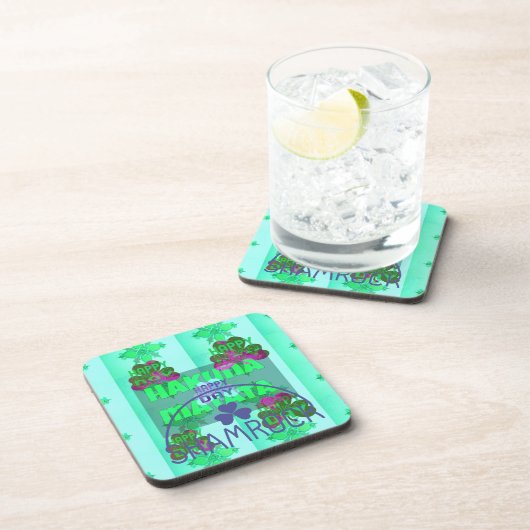 Dessous-de-verre Saint Patrick's day (Côté Droit)