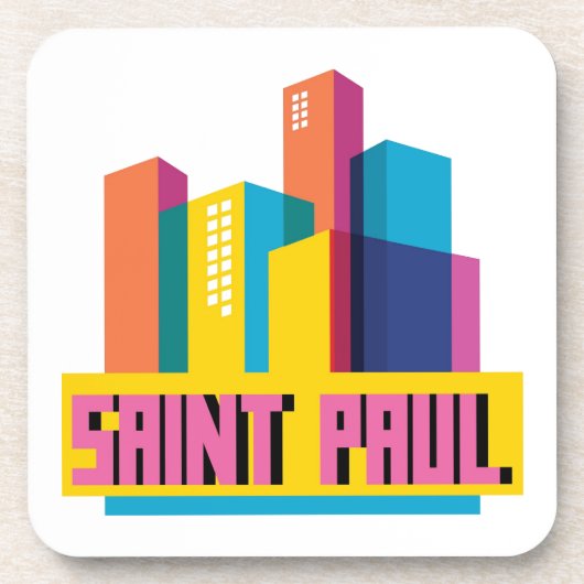 Dessous-de-verre Saint Paul dans la conception (Devant)