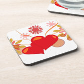 Dessous-de-verre saint-valentin (Côté gauche)