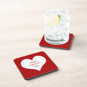 Dessous-de-verre Saint Valentin Coeur (Côté Droit)