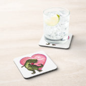 Dessous-de-verre Saint Valentin Tyrannosaurus (Côté Droit)