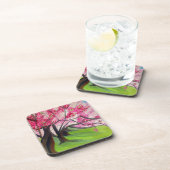 Dessous-de-verre Sakura art japonais de fleurs de cerisier (Côté Droit)