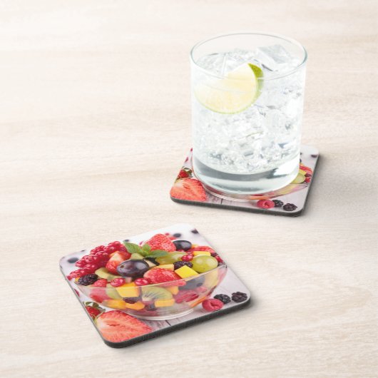 Dessous-de-verre Salade de fruit frais (Côté Droit)