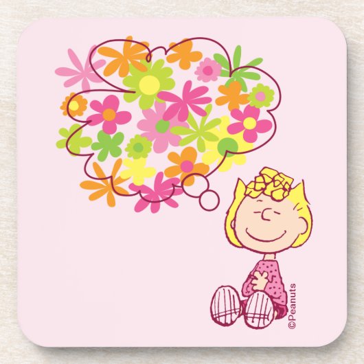 Dessous-de-verre Sally pense aux fleurs (Devant)