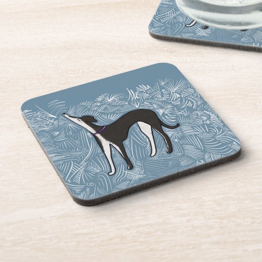 Dessous-de-verre Saluki Greyhound (Côté gauche)