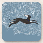 Dessous-de-verre Saluki Greyhound (Devant)