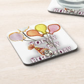 Dessous-de-verre Salutation d'anniversaire : Joyeux Bro d'anniversa (Côté gauche)