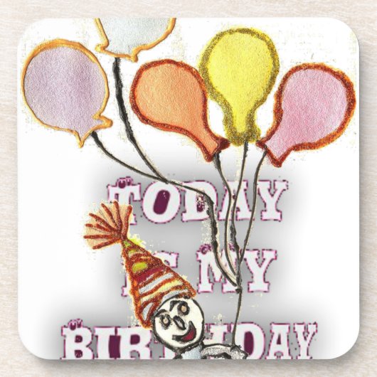 Dessous-de-verre Salutation d'anniversaire : Joyeux Bro d'anniversa (Devant)