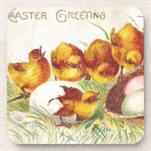 Dessous-de-verre Salutations de Pâques (Devant)
