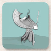 Dessous-de-verre Samurai numérique (Devant)