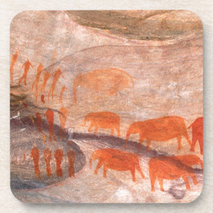 Dessous-de-verre San, Art rupestre Bushman, Cederberg Wilderness