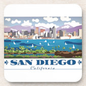 Dessous-de-verre San Diego Skyline (Devant)