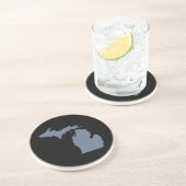 Dessous de verre Sandstone du Michigan (Côté)