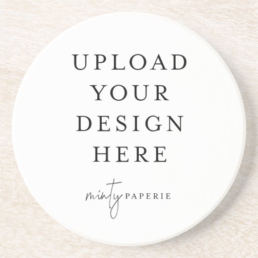 Dessous de verre Sandstone - Faites-le vous-même (Devant)