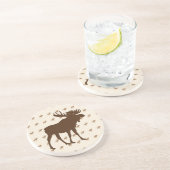 Dessous de verre Sandstone Moose (Côté)