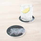 Dessous de verre Sandstone - Spirit Wolf (Côté)