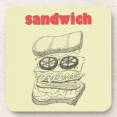 Dessous-de-verre Sandwich (Devant)