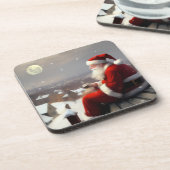 Dessous-de-verre Santa Claus (Côté gauche)