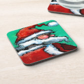 Dessous-de-verre Santa Claus (Côté gauche)