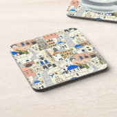 Dessous-de-verre Santorini dreams (Côté gauche)