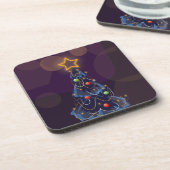 Dessous-de-verre Sapin de Noël (Côté gauche)