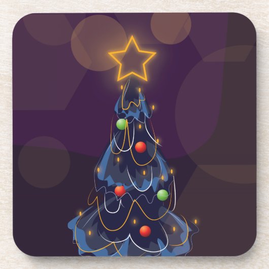 Dessous-de-verre Sapin de Noël (Devant)