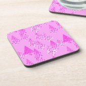 Dessous-de-verre Sapins de Noël fleurs modernes - orchidée & violet (Côté gauche)