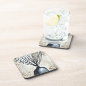 Dessous-de-verre Saule dans l'aquarelle du vase (Côté Droit)