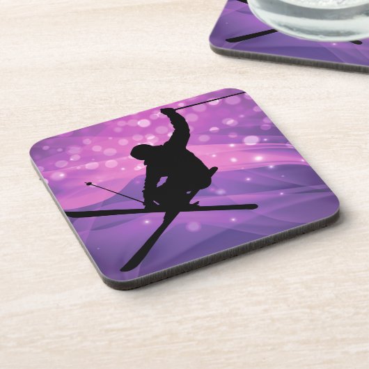 Dessous-de-verre Saut de ski (Côté gauche)