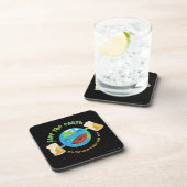 Dessous-de-verre Sauvez la terre (Côté Droit)