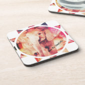 Dessous-de-verre Sauvez les éléphants, bébé éléphant soleil (Côté gauche)