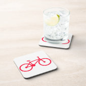 Dessous-de-verre Scarlet rouge bicycle (Côté Droit)