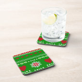 Dessous-de-verre Scène d'hiver scandinave (Côté Droit)