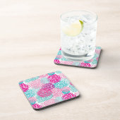 Dessous-de-verre Schéma floral lumineux 2 (Côté Droit)