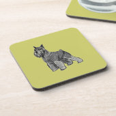 Dessous-de-verre Schnauzer (Côté gauche)