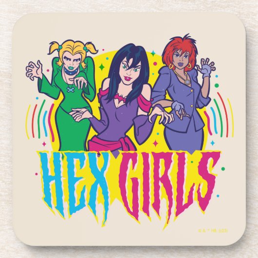 Dessous-de-verre Scooby-Doo | Les Filles Hex (Devant)
