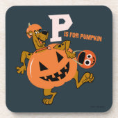 Dessous-de-verre Scooby-Doo | P est pour le Citrouille (Devant)
