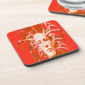 Dessous-de-verre Scorpion rouge (Côté gauche)