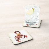 Dessous-de-verre Scorpion tribal (Côté Droit)
