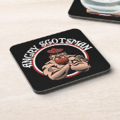 Dessous-de-verre Scotsman fâché 2015 (Côté gauche)